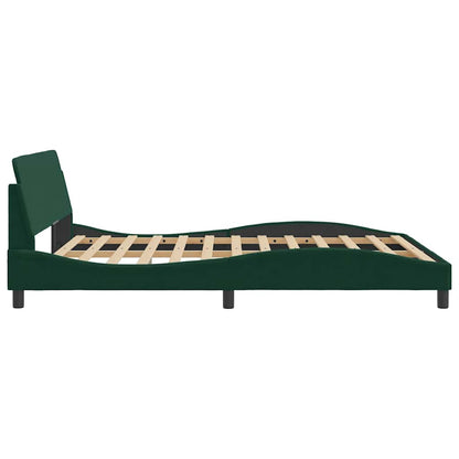 Giroletto Dover Verde Scuro 160x200 cm in Velluto
