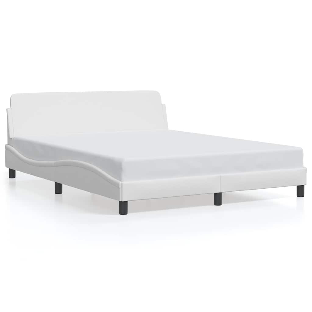 Giroletto Dover Bianco 160x200 cm in Similpelle
