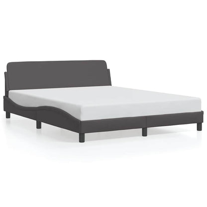 Giroletto Dover Grigio 160x200 cm in Similpelle