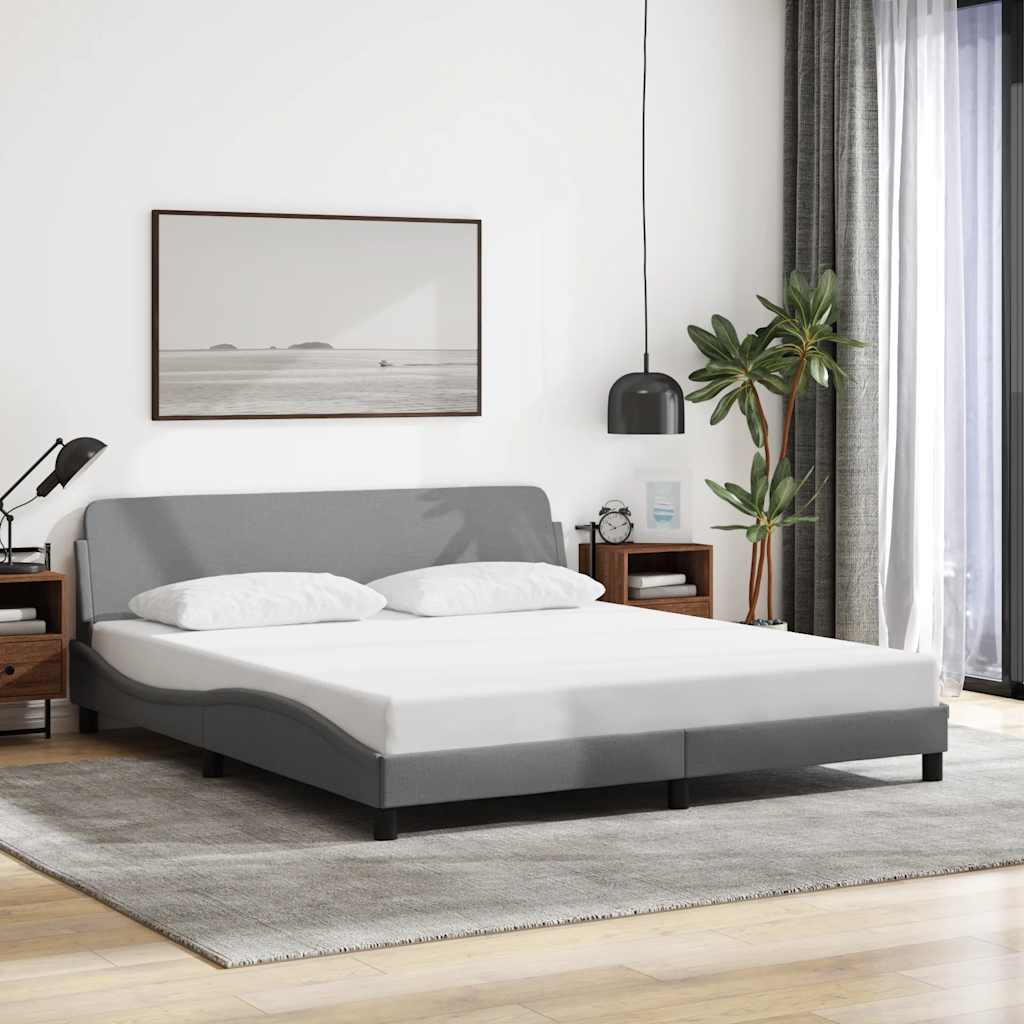 Giroletto Dover Grigio Chiaro 180x200 cm Tessuto