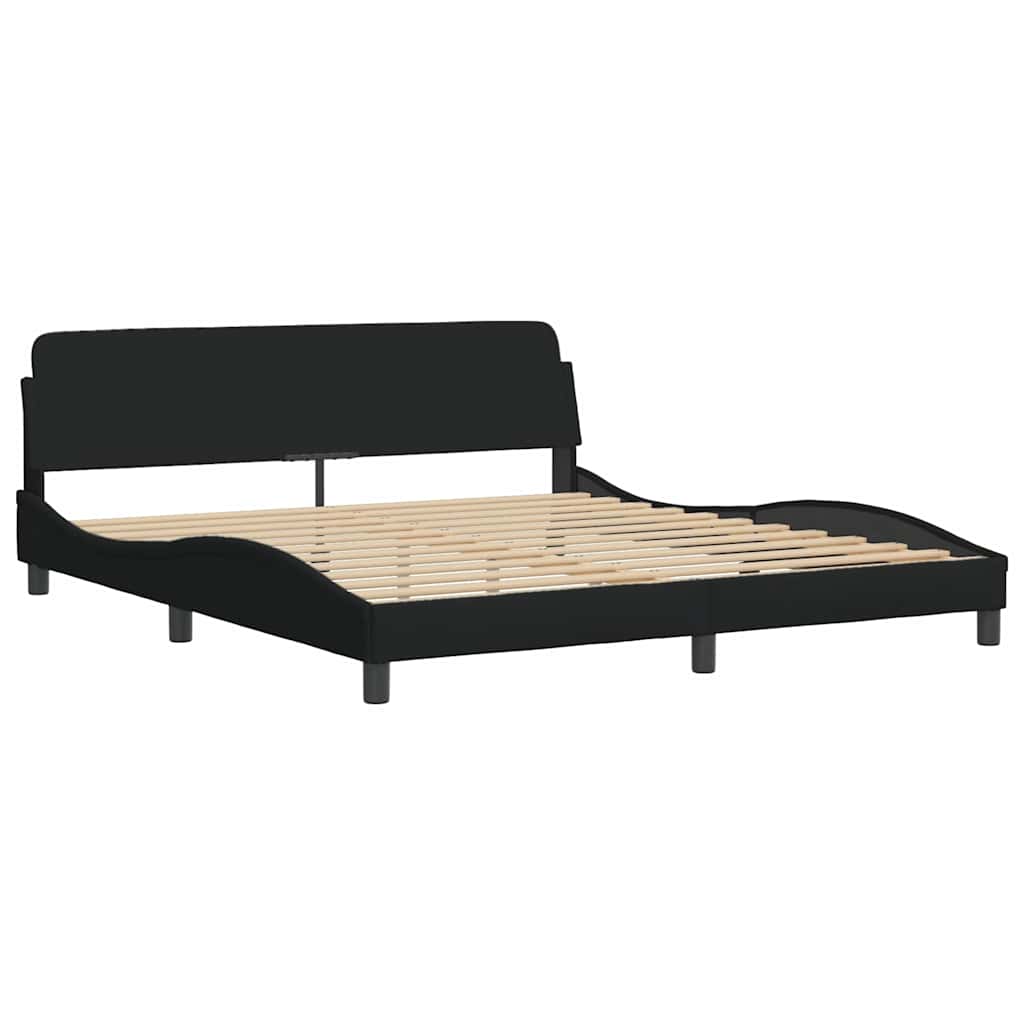 Giroletto Dover Nero 180x200 cm in Tessuto