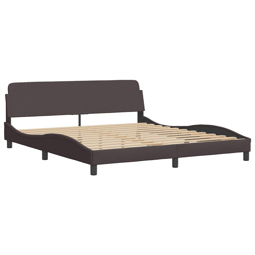 Giroletto Dover Marrone Scuro 180x200 cm Tessuto