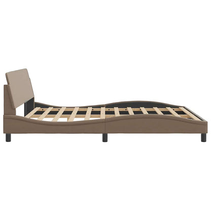Giroletto Dover Cappuccino 180x200 cm in Similpelle