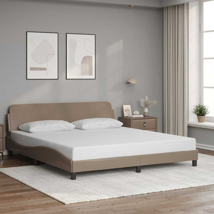 Giroletto Dover Cappuccino 180x200 cm in Similpelle