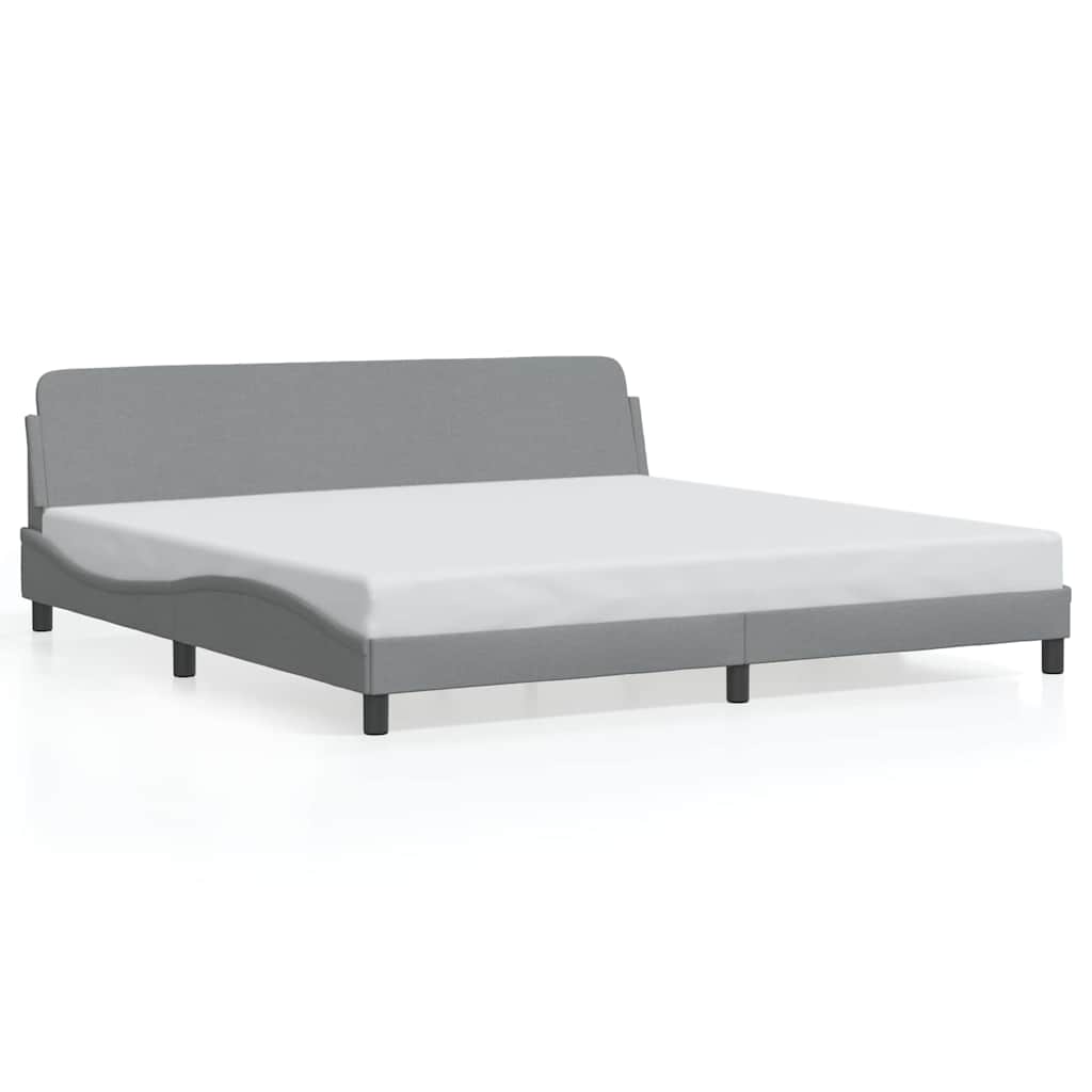 Giroletto Dover Grigio Chiaro 200x200 cm Tessuto