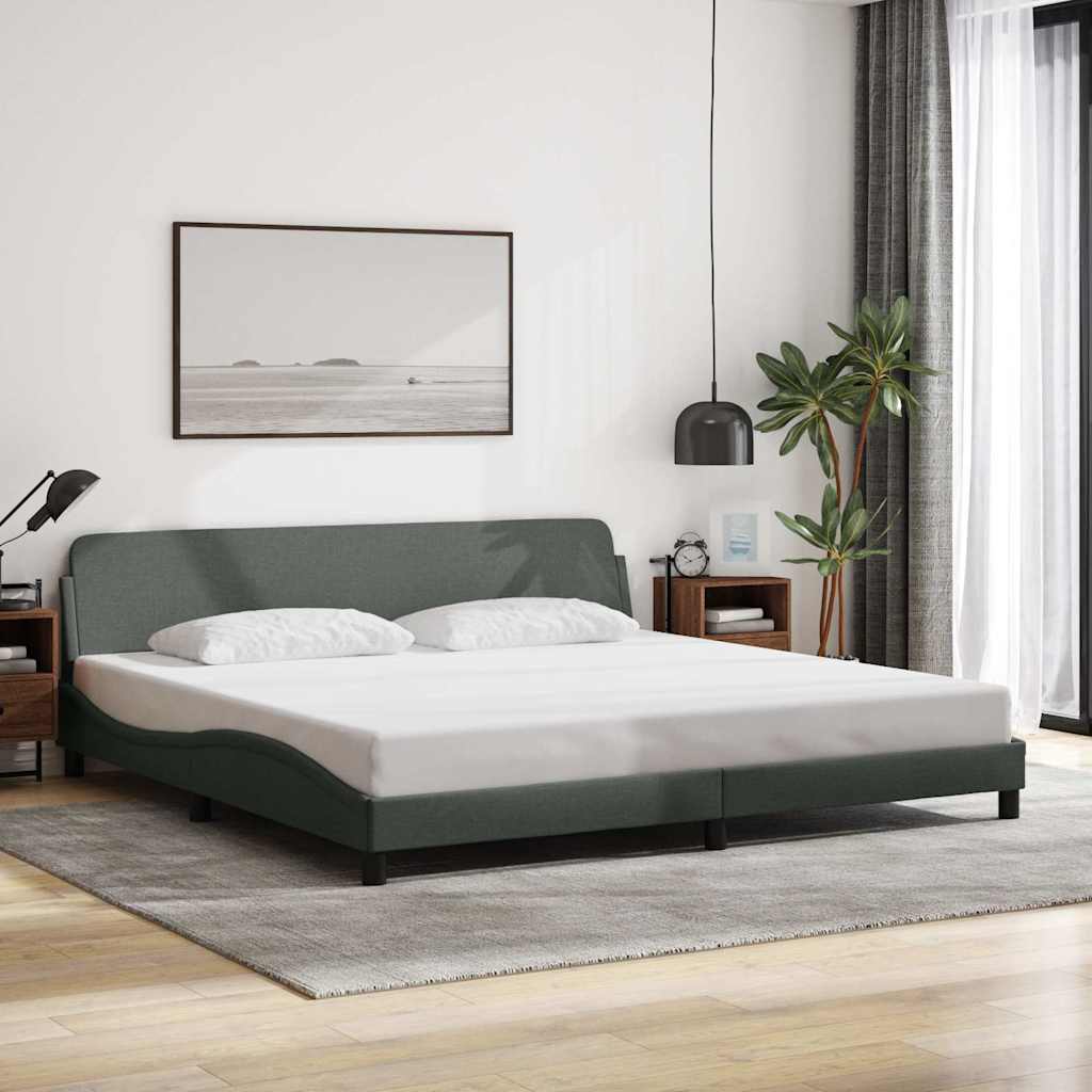 Giroletto Dover Grigio Scuro 200x200 cm Tessuto