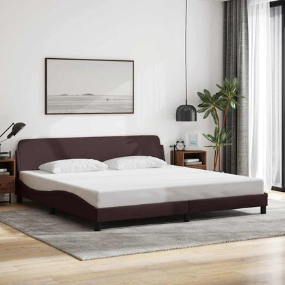 Giroletto Dover Marrone Scuro 200x200 cm in Tessuto