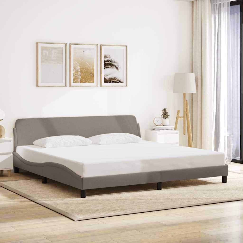 Giroletto Dover Tortora 200x200 cm in Tessuto