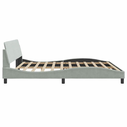 Giroletto Dover Grigio Chiaro 200x200 cm Velluto