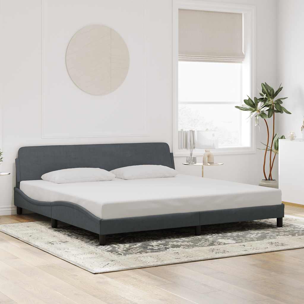 Giroletto Dover Grigio Scuro 200x200 cm Velluto
