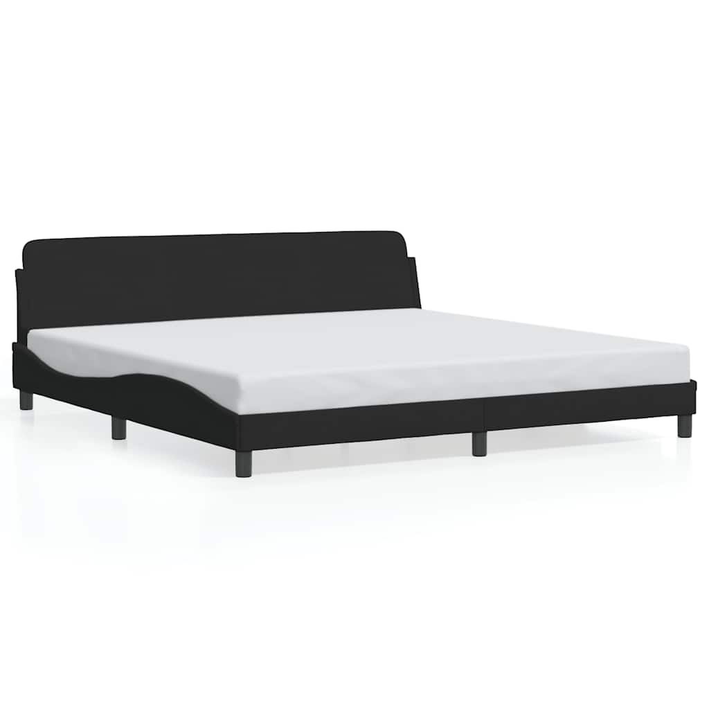 Giroletto Dover Nero 200x200 cm in Velluto