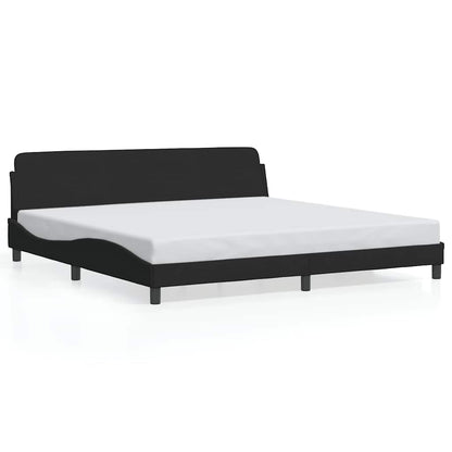Giroletto Dover Nero 200x200 cm in Velluto