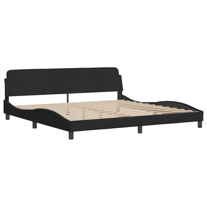 Giroletto Dover Nero 200x200 cm in Velluto
