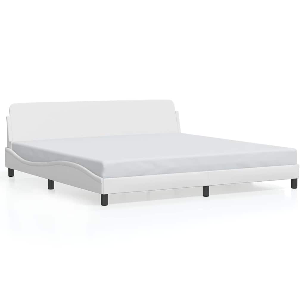Giroletto Dover Bianco 200x200 cm in Similpelle