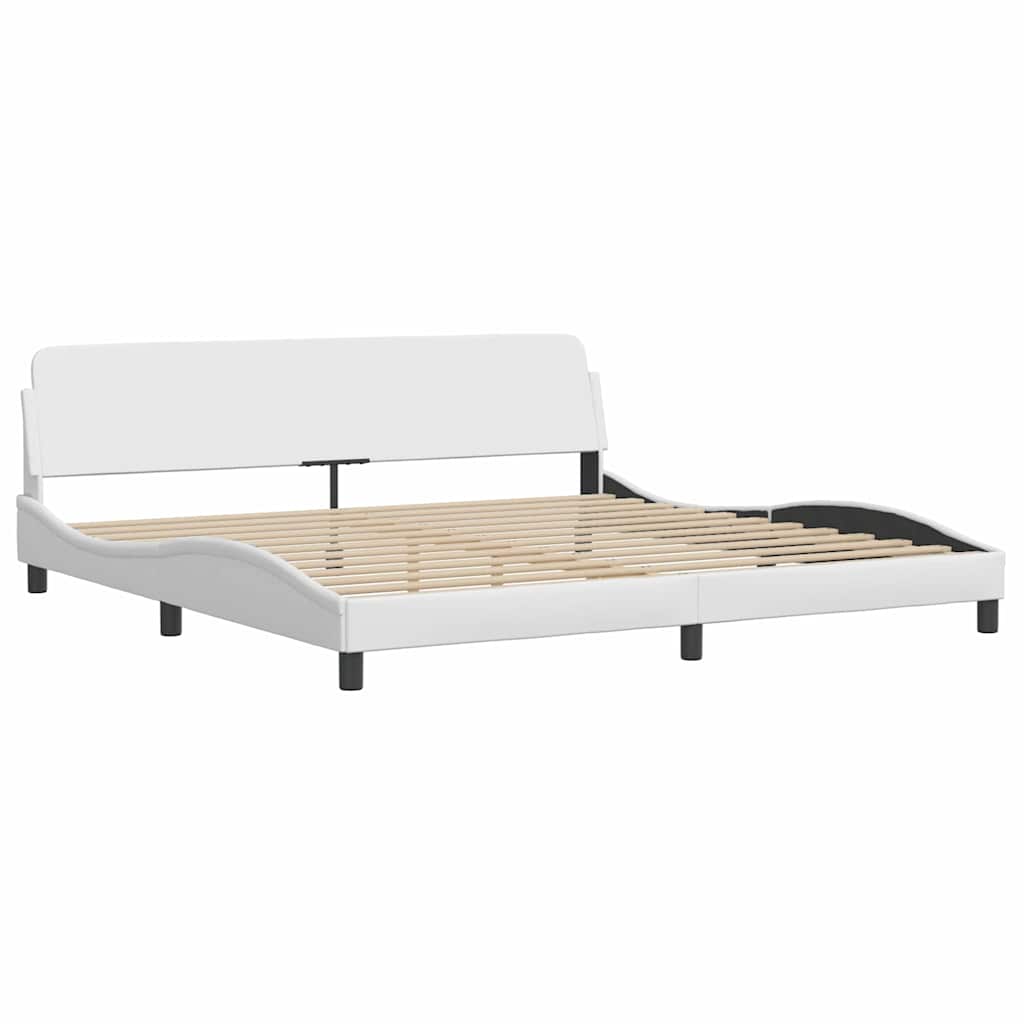 Giroletto Dover Bianco 200x200 cm in Similpelle