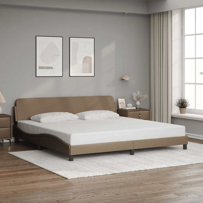 Giroletto Dover Cappuccino 200x200 cm in Similpelle