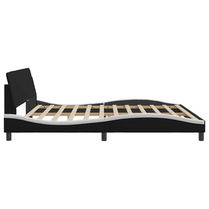 Giroletto Dover Bianco e Nero 200x200 cm in Similpelle
