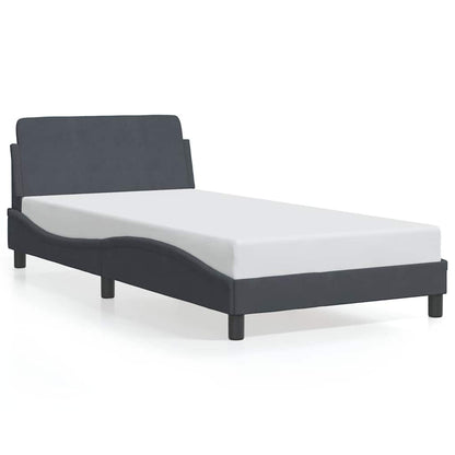 Giroletto Dover Grigio Scuro 100x203 cm in Velluto
