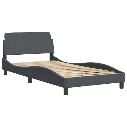 Giroletto Dover Grigio Scuro 100x203 cm in Velluto