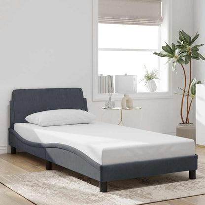 Giroletto Dover Grigio Scuro 100x203 cm in Velluto