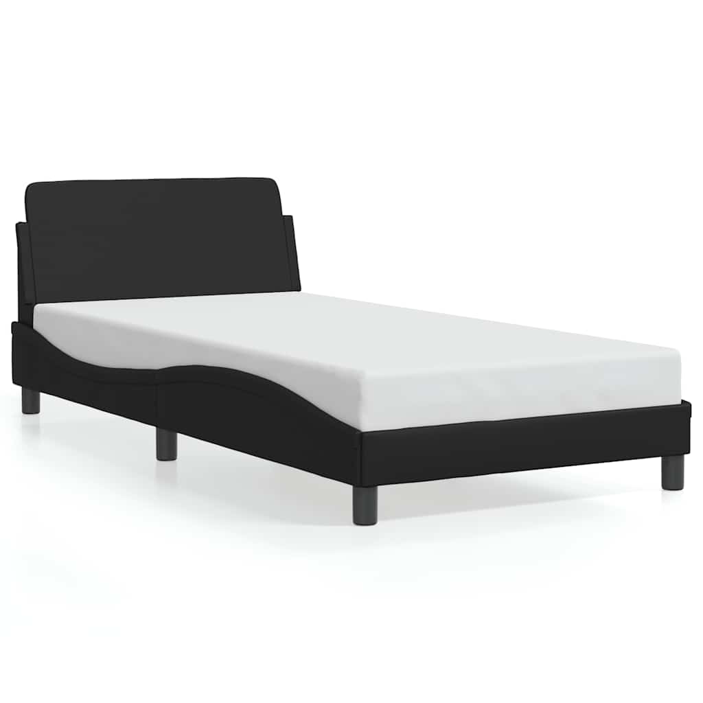Giroletto Dover Nero 100x203 cm in Similpelle
