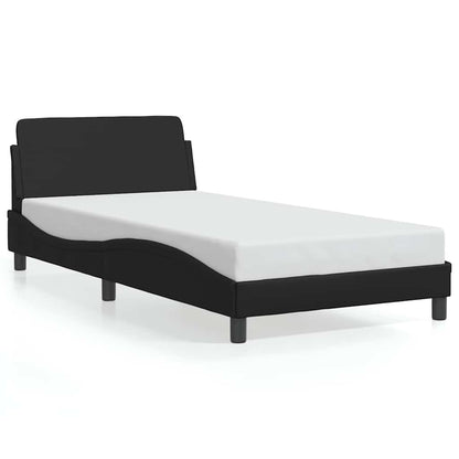 Giroletto Dover Nero 100x203 cm in Similpelle