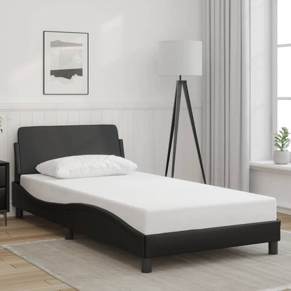 Giroletto Dover Nero 100x203 cm in Similpelle