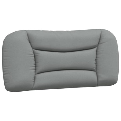 Cuscino Testiera Grigio Chiaro 80 cm in Tessuto
