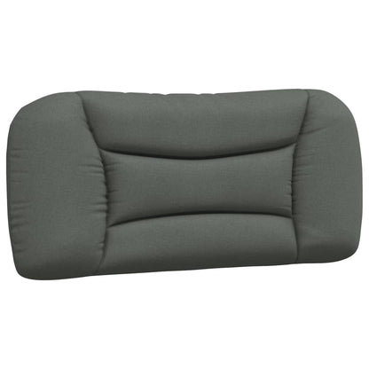 Cuscino Testiera Grigio Scuro 80 cm in Tessuto