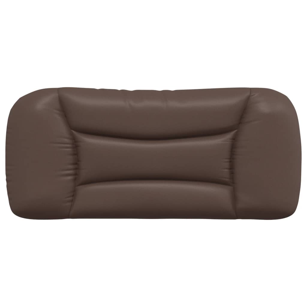 Cuscino Testiera Hvar Marrone 80 cm in Similpelle