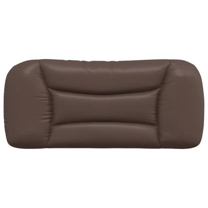 Cuscino Testiera Hvar Marrone 80 cm in Similpelle