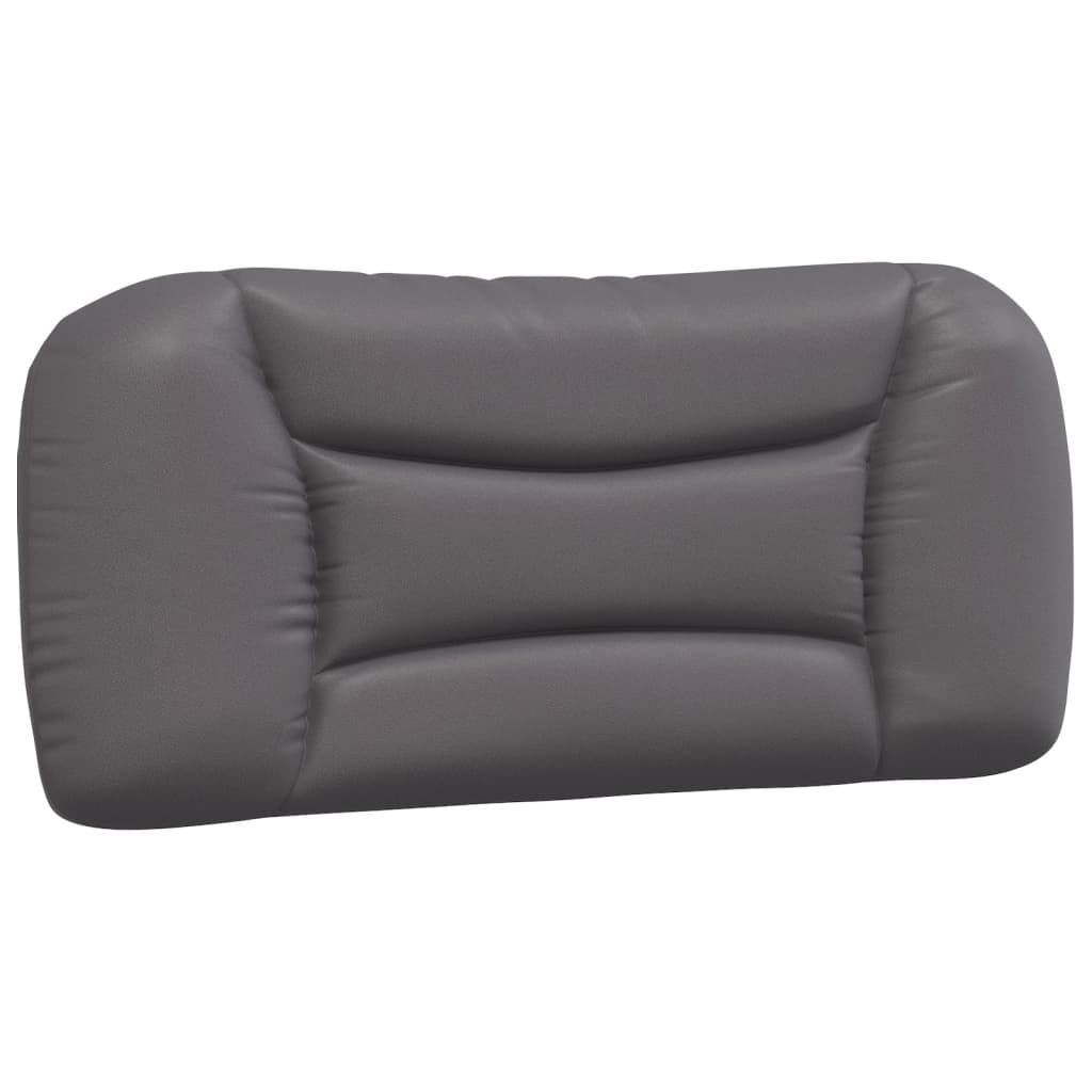 Cuscino Testiera Hvar Grigio 80 cm in Similpelle