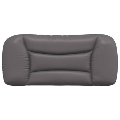 Cuscino Testiera Hvar Grigio 80 cm in Similpelle
