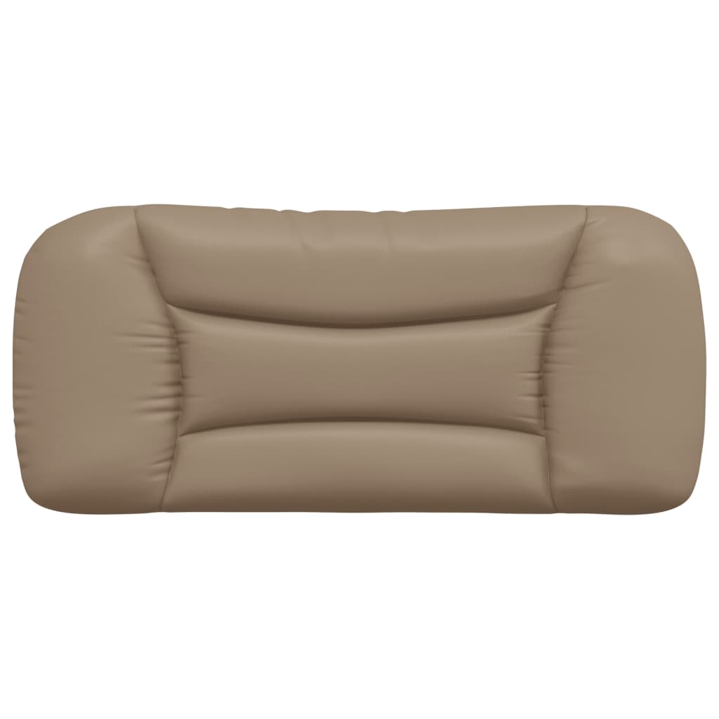 Cuscino Testiera Hvar Cappuccino 80 cm in Similpelle