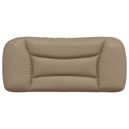 Cuscino Testiera Hvar Cappuccino 80 cm in Similpelle