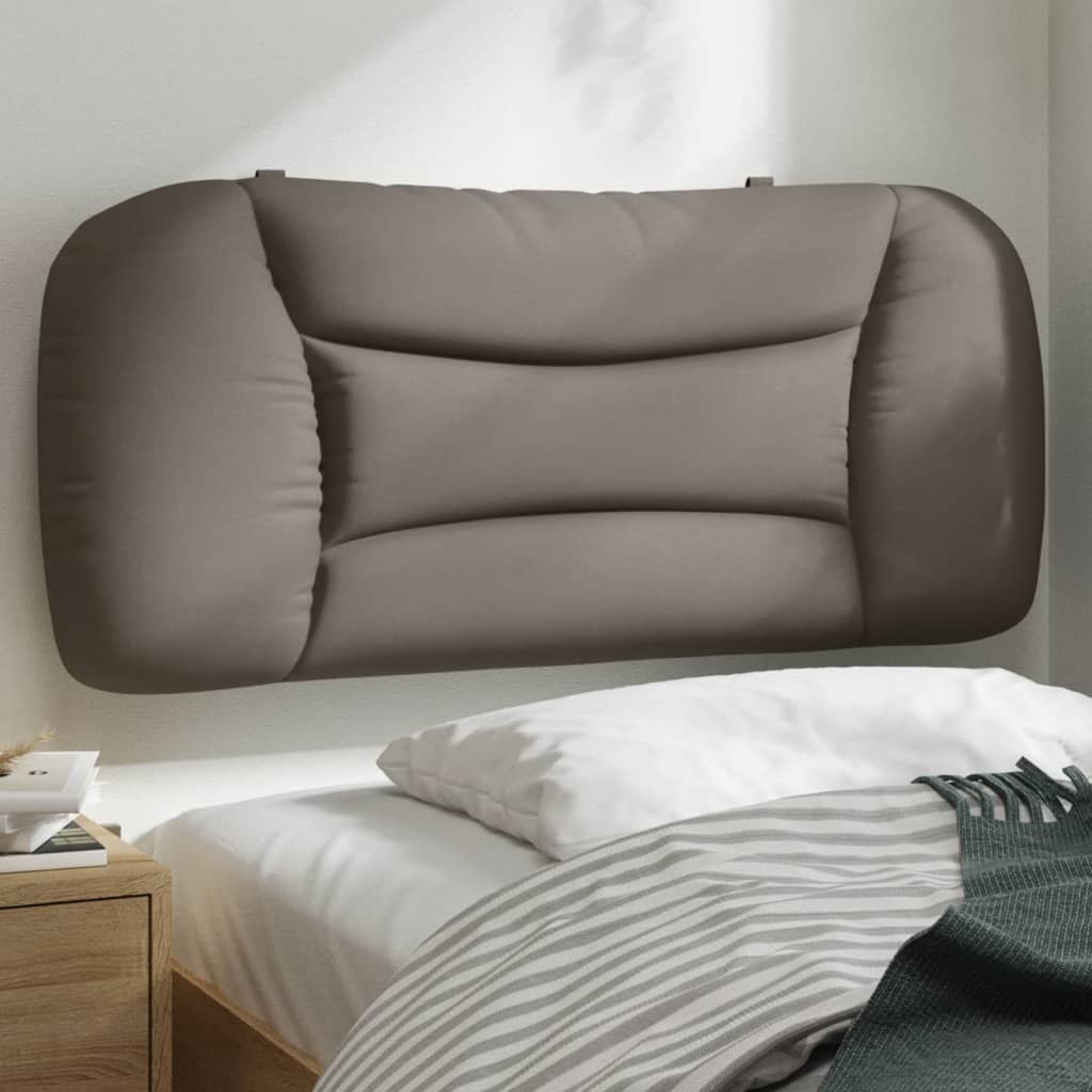 Cuscino Testiera Tortora 90 cm in Tessuto