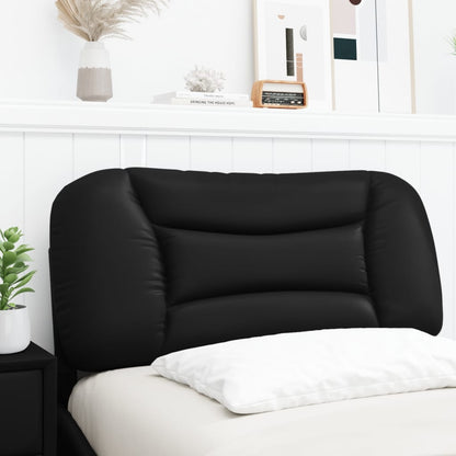 Cuscino Testiera Hvar Nero 90 cm in Similpelle