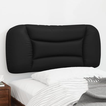 Cuscino Testiera Hvar Nero 90 cm in Similpelle