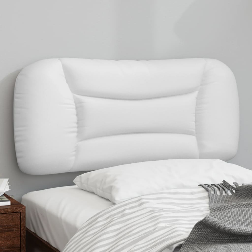 Cuscino Testiera Hvar Bianco 90 cm in Similpelle