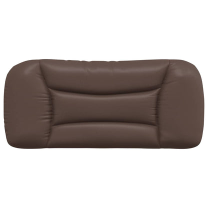 Cuscino Testiera Hvar Marrone 90 cm in Similpelle