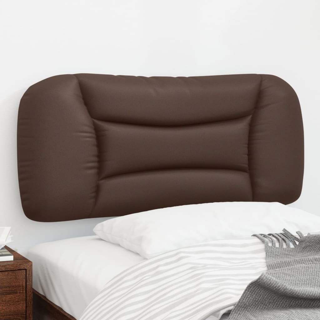 Cuscino Testiera Hvar Marrone 90 cm in Similpelle