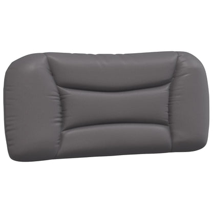Cuscino Testiera Hvar Grigio 90 cm in Similpelle