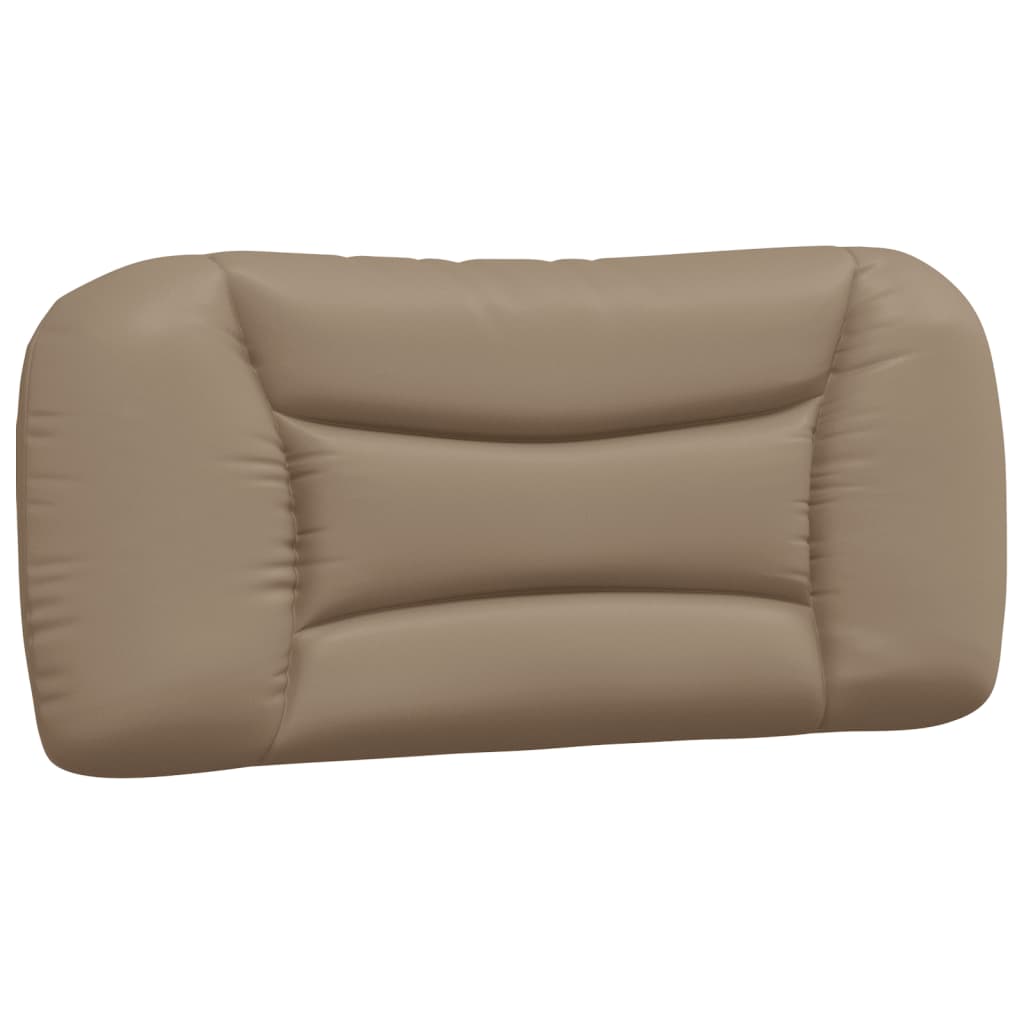 Cuscino Testiera Hvar Cappuccino 90 cm in Similpelle