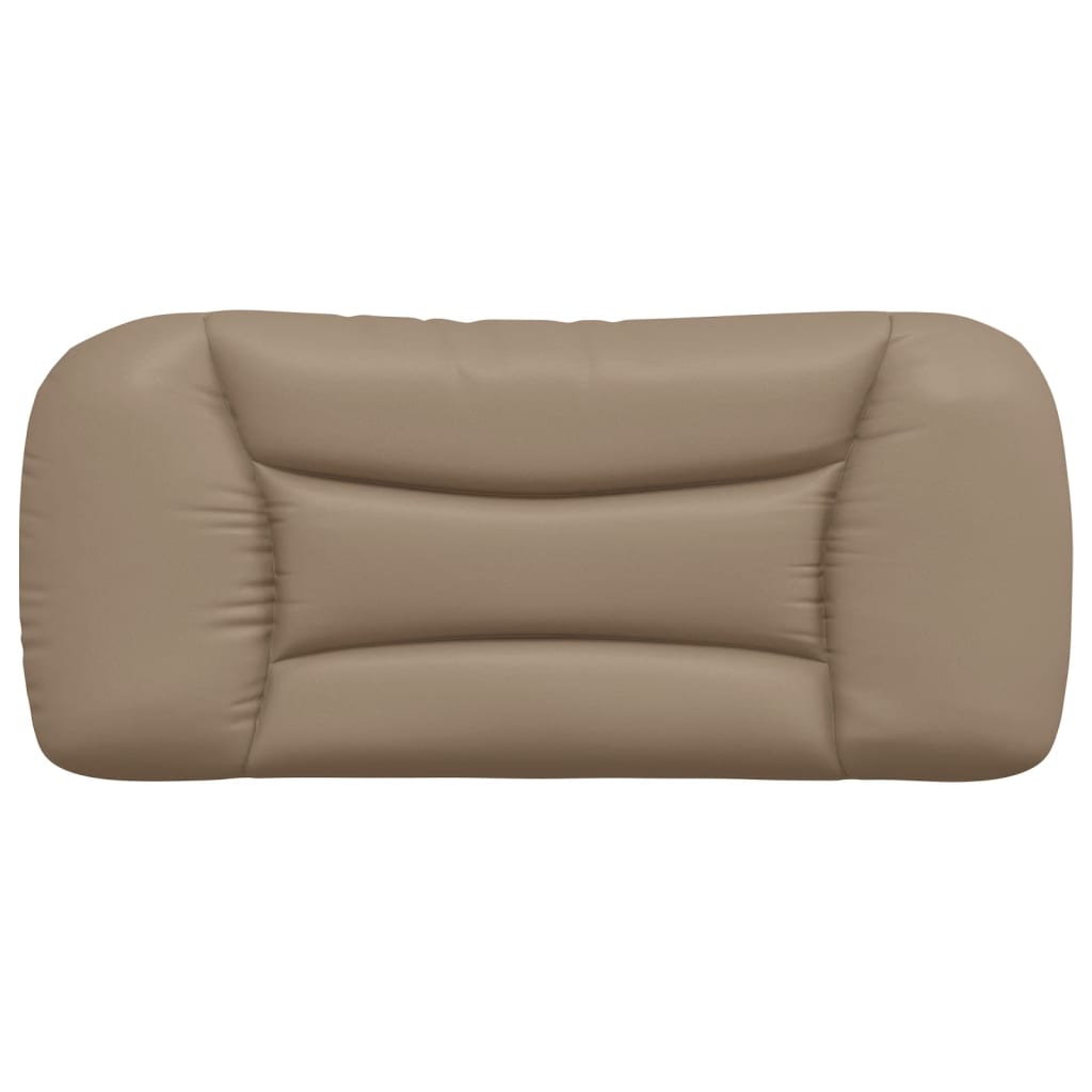 Cuscino Testiera Hvar Cappuccino 90 cm in Similpelle