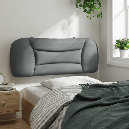 Cuscino Testiera Grigio Chiaro 100 cm in Tessuto