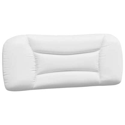 Cuscino Testiera Hvar Bianco 100 cm in Similpelle