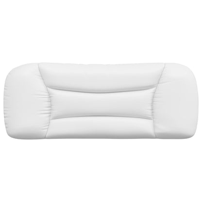 Cuscino Testiera Hvar Bianco 100 cm in Similpelle