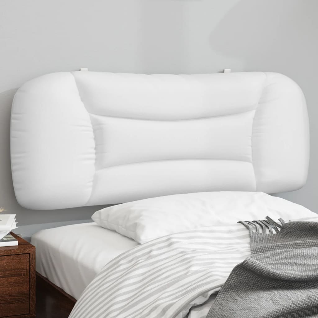 Cuscino Testiera Hvar Bianco 100 cm in Similpelle