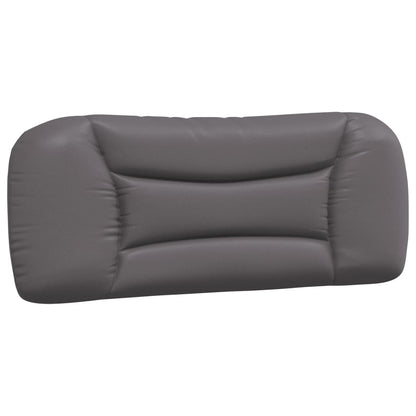 Cuscino Testiera Hvar Grigio 100 cm in Similpelle