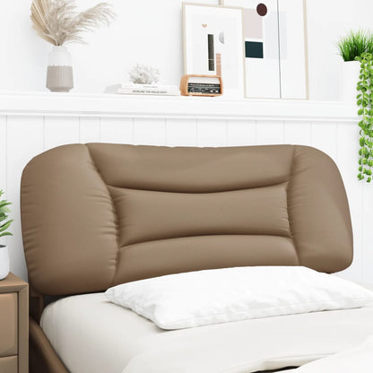 Cuscino Testiera Hvar Cappuccino 100 cm in Similpelle